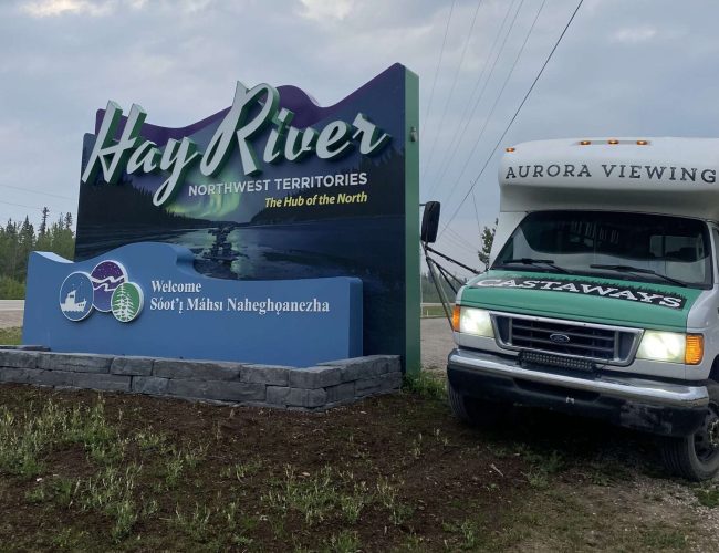 Bus Rental in Hay River NWT, Coach, Shuttle, Pickup Service Tour Bus.